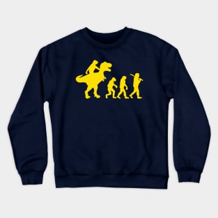 Evolution of Trex Crewneck Sweatshirt